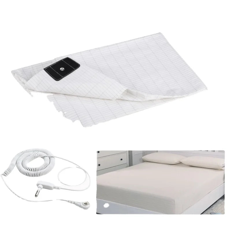Nexora Ground™ | Silver-Fiber Grounding Sleep Sheet